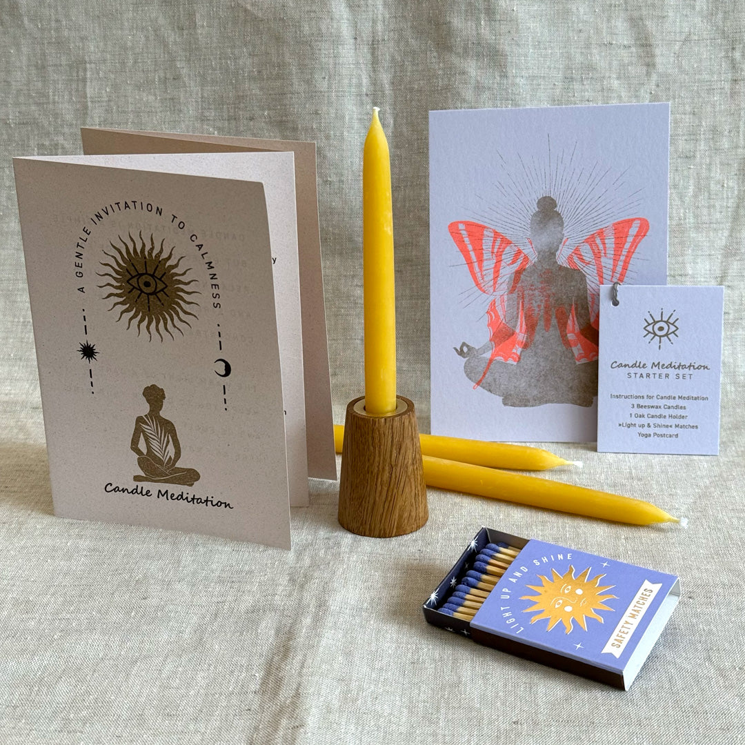 Kerzenmeditations-Set