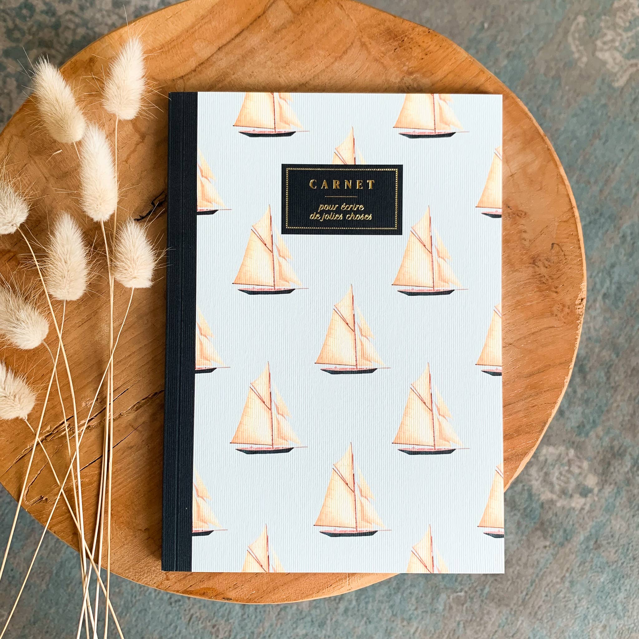 Notizbuch / A5 / Segelboot