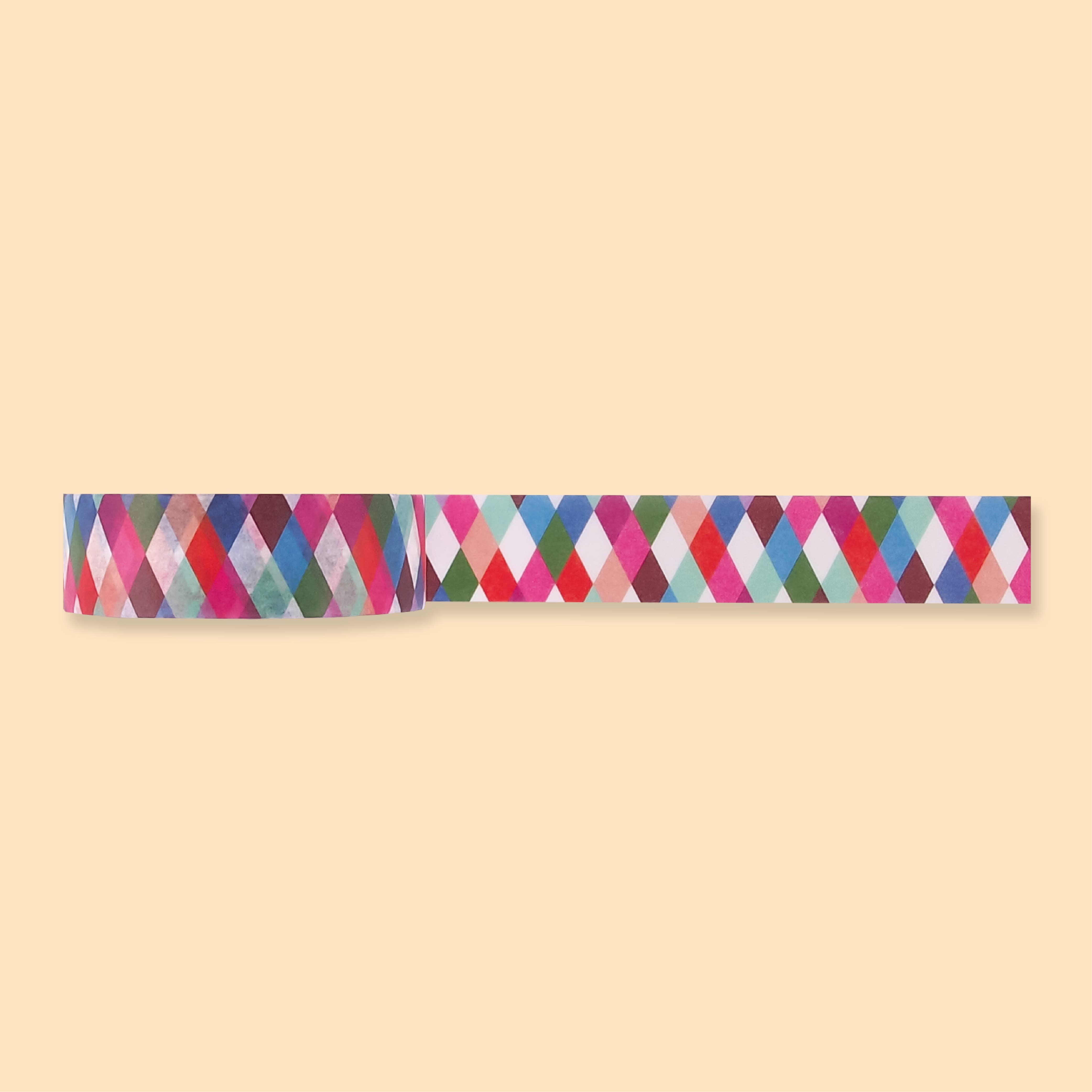 Washi-Tape / Zirkus-Quadrate