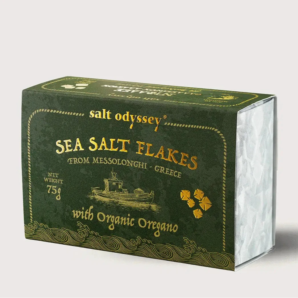 Meersalz-Flocken Oregano, 75 g