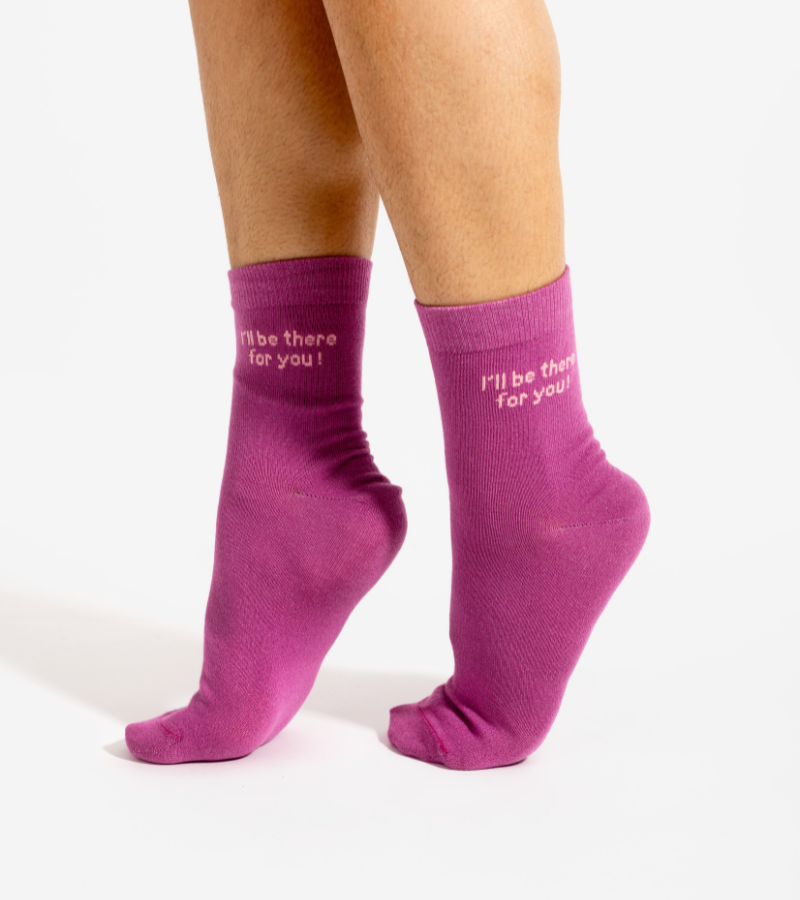Socken "I`ll be there for you"