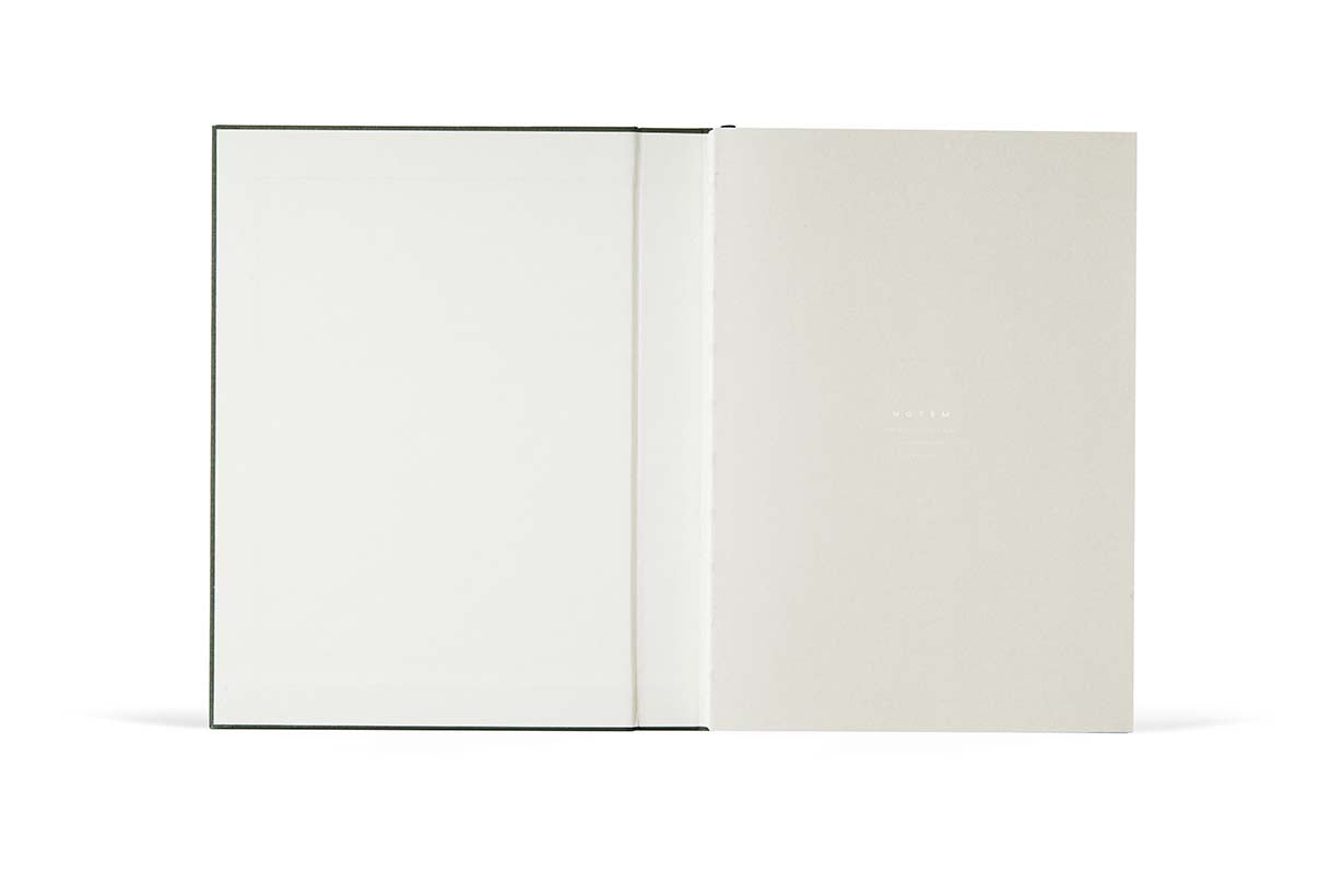 ALVA Jahresjournal 2026, A5-Format, flache Bindung, dunkelgrün