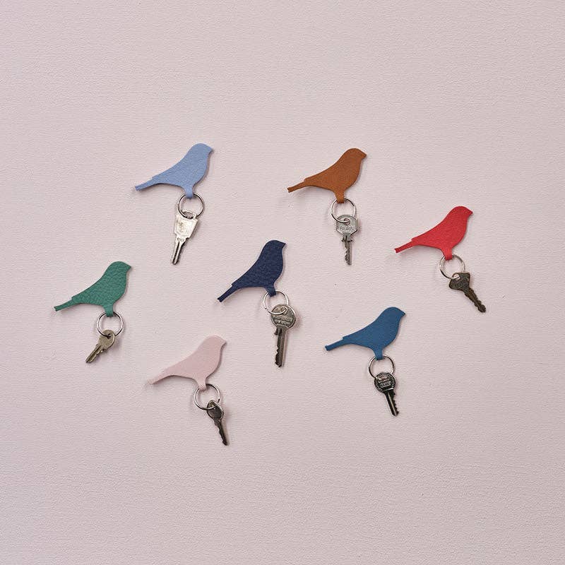 Schlüsselanhänger, Mini-Tweet, Puderrosa