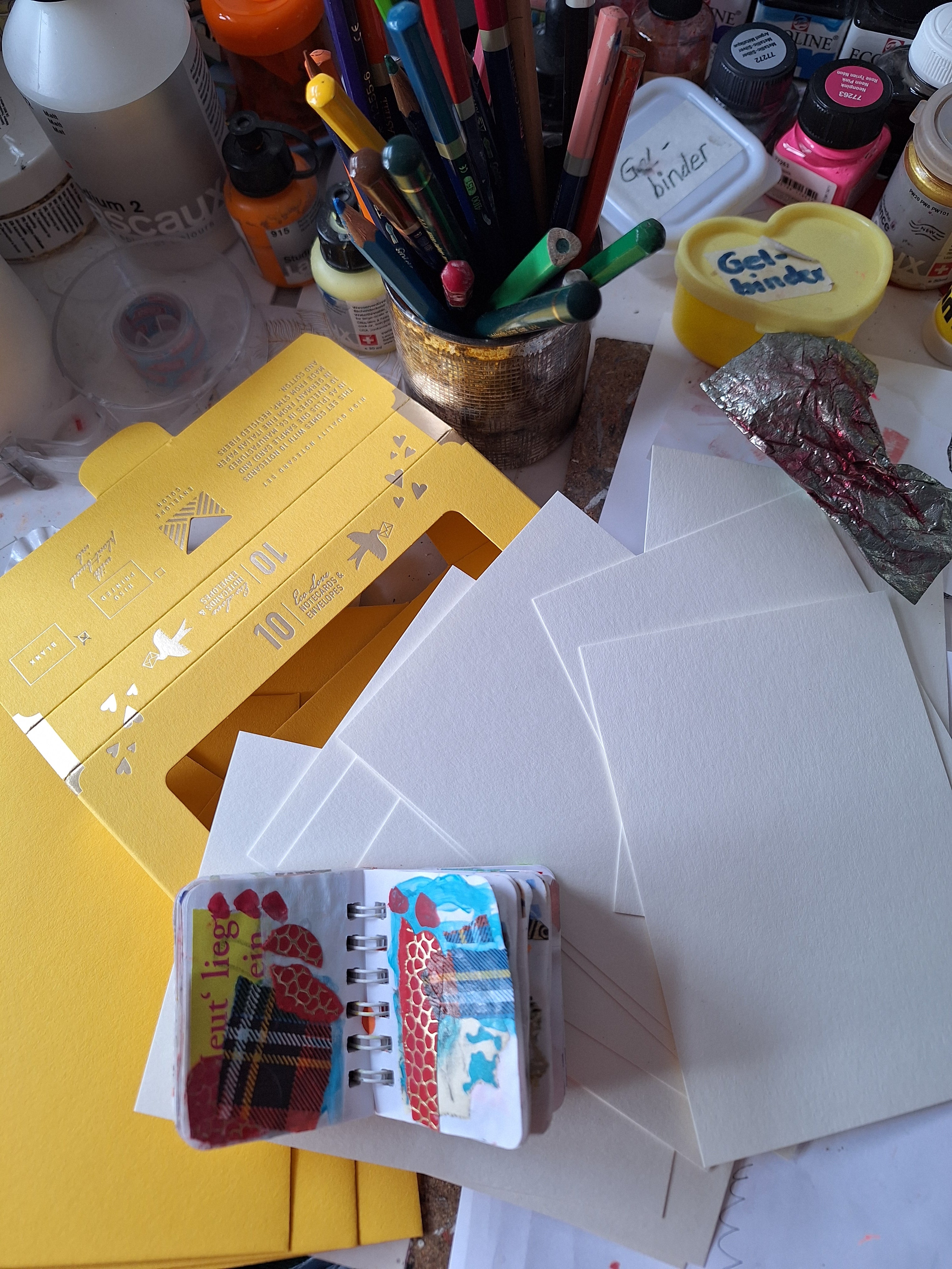 blanko Briefkarten Togethery