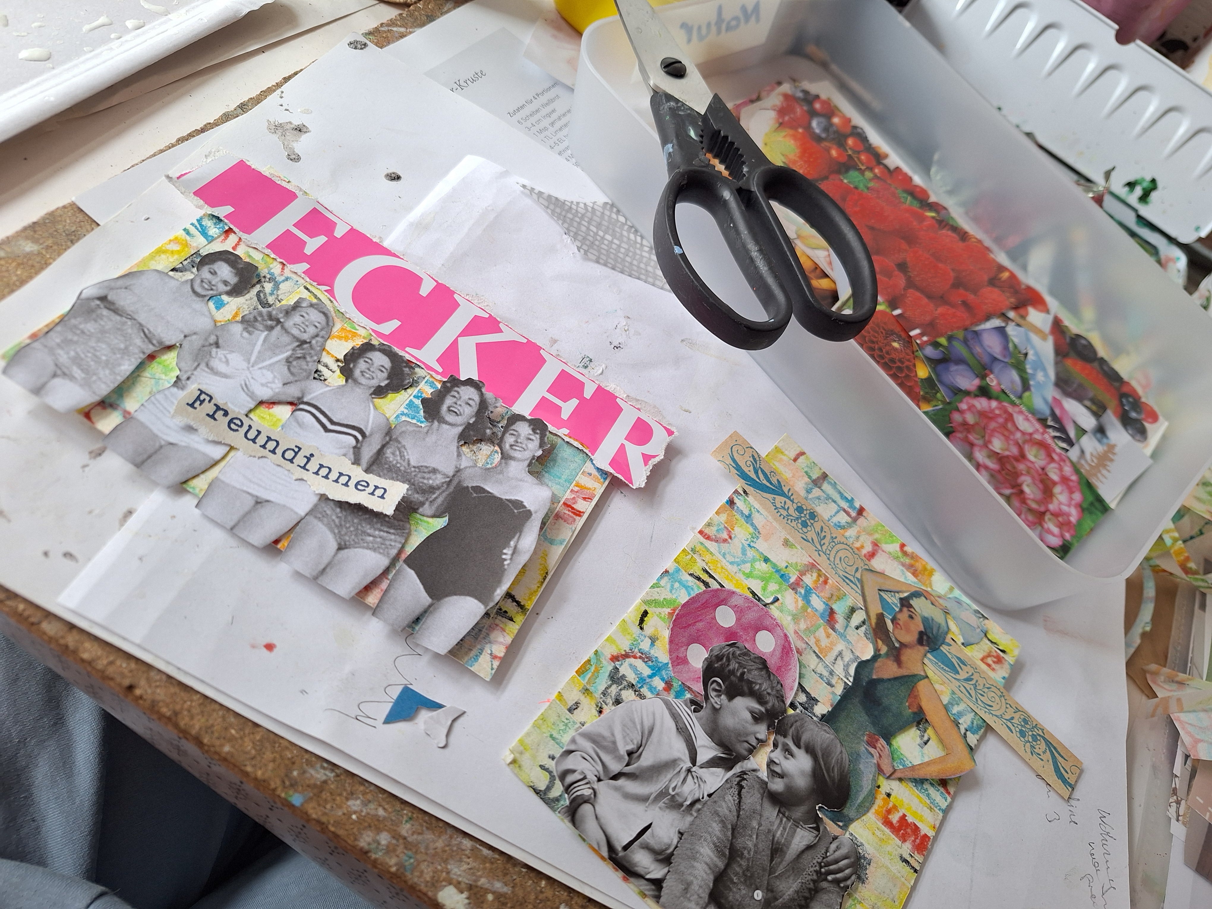 Martina Thoma Mixed Media Collage