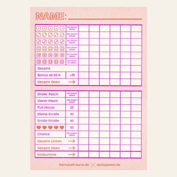 Kultiges Würfelspiel