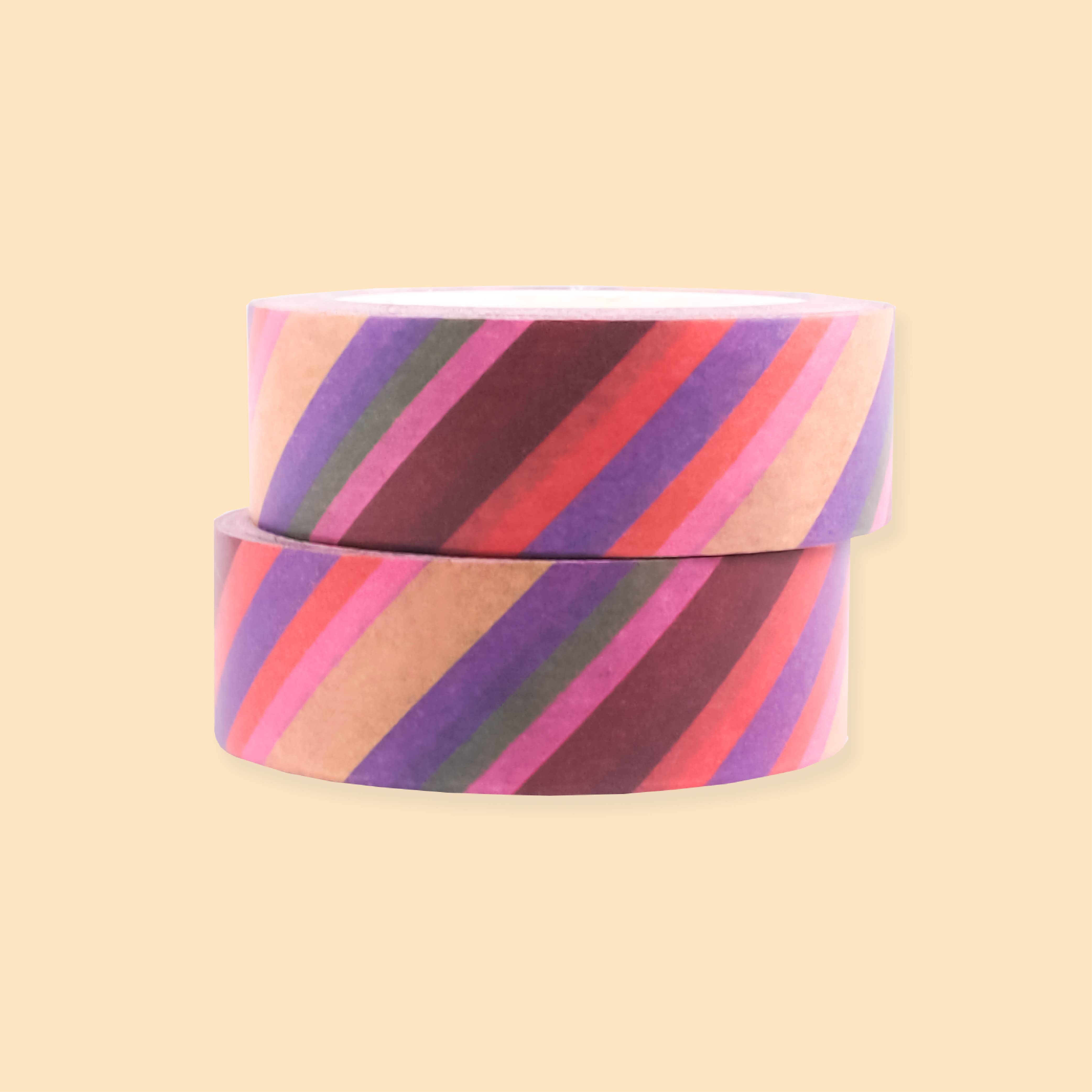 Washi-Tape / Retro-Streifen