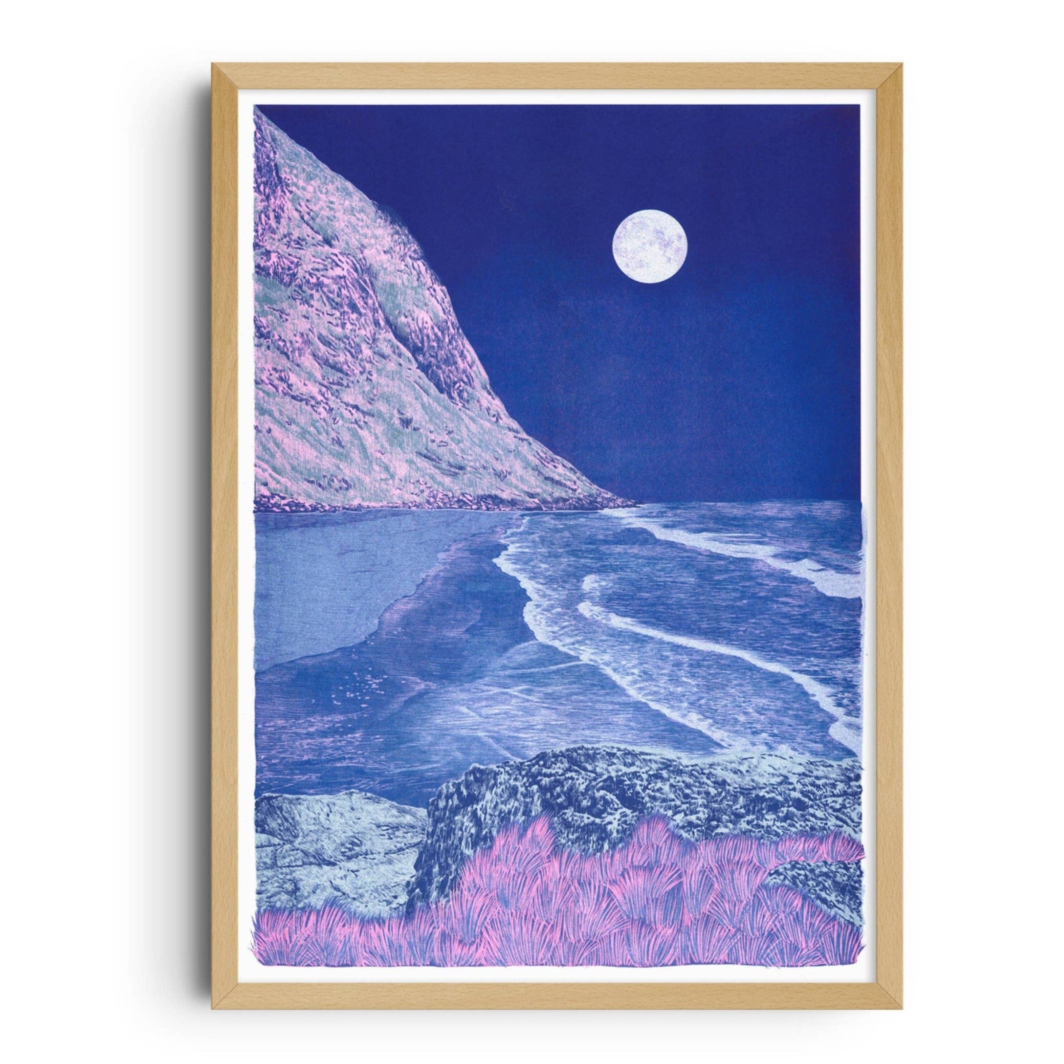 Art Print / A3 / Manon Diemer - Blaue Euphorie