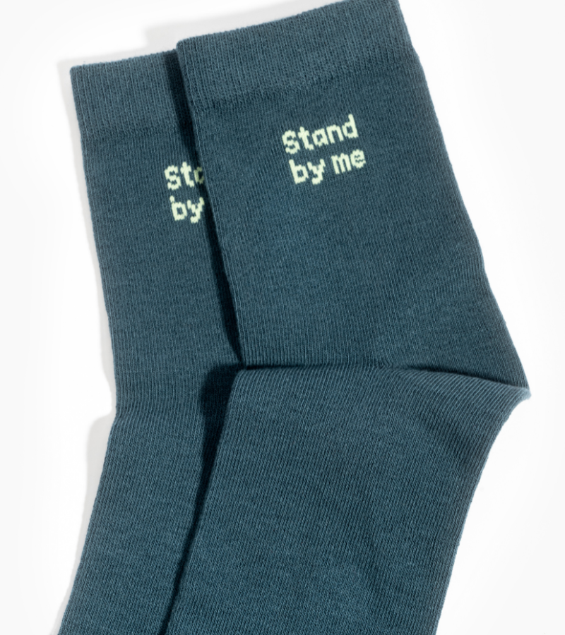 Socken mit Typo