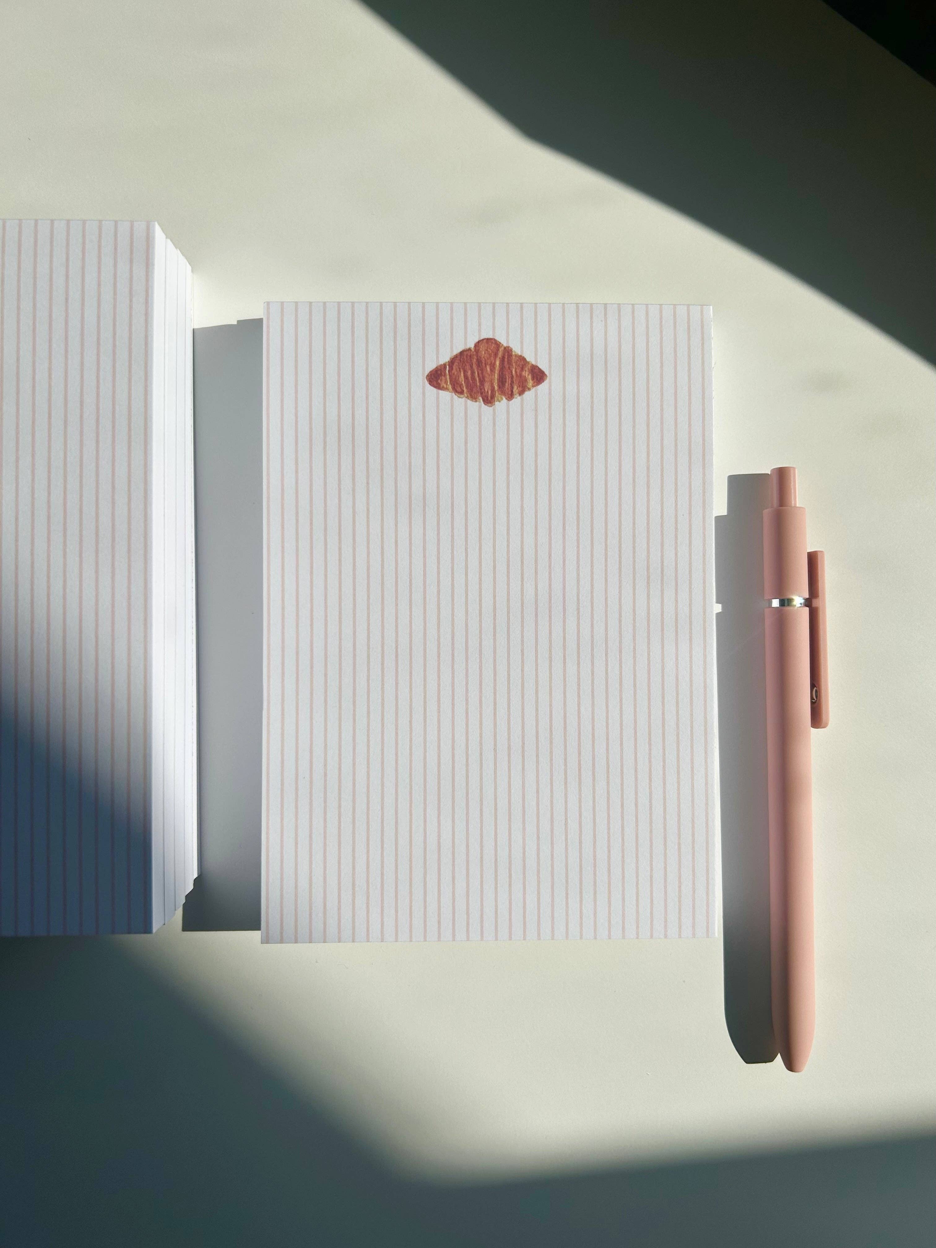 Notizblock / Croissant / A6