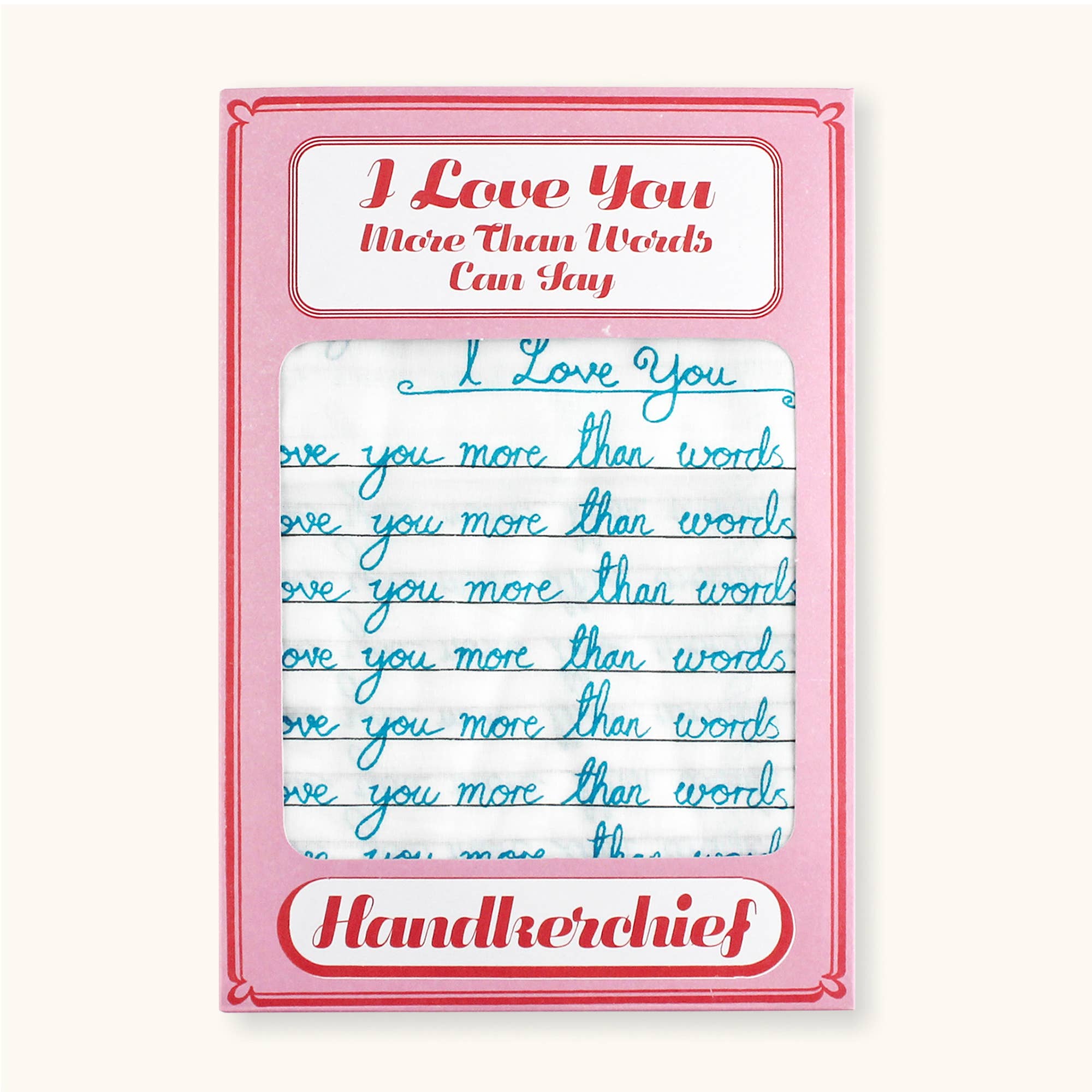 I love You-Taschentuch / Einstecktuch / Halstuch / Bandana