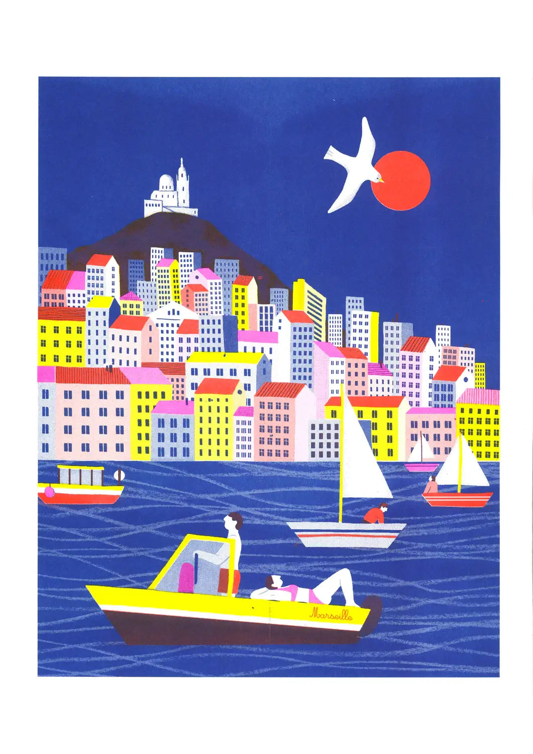 Art Print / A3 / Marseille