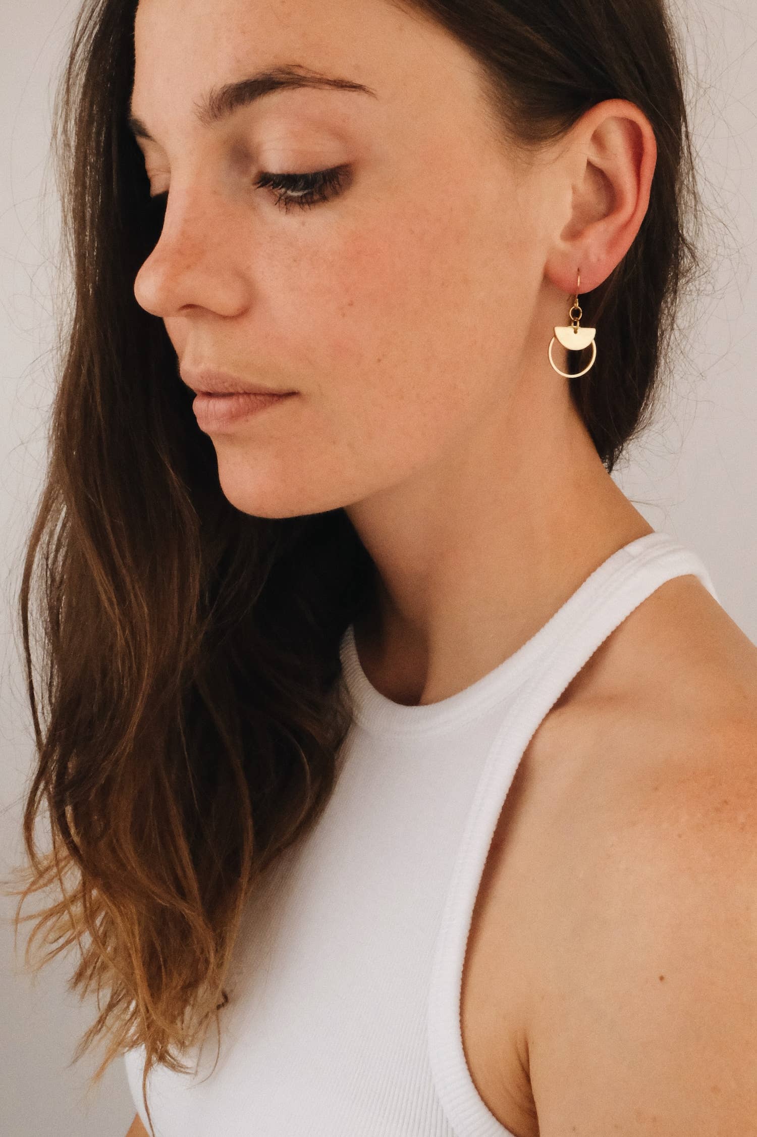 PHIO OHRRINGE // Messing, Gold, Schmuck, Nachhaltig, Fair