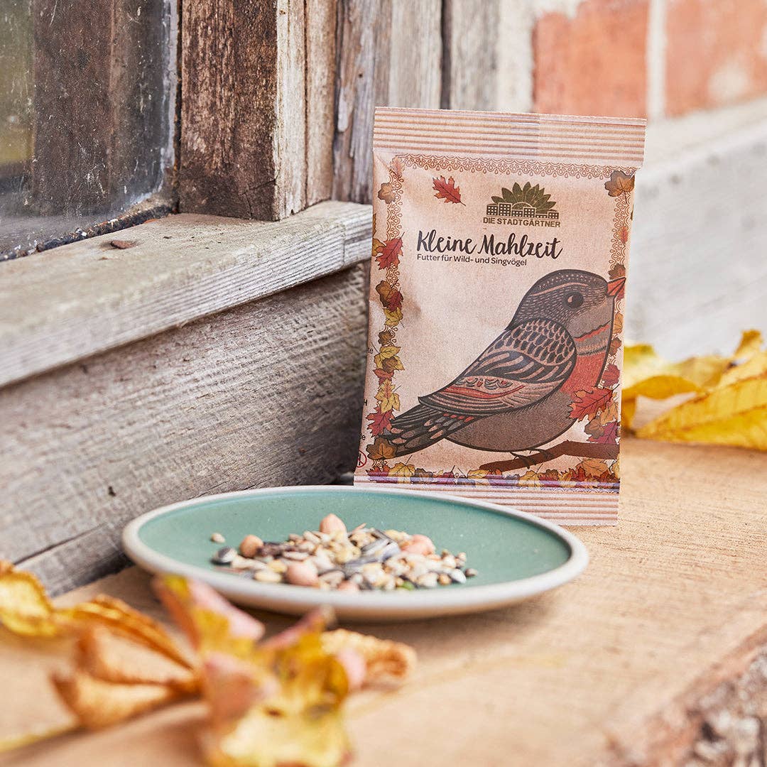 Kleine Mahlzeit für Vögel