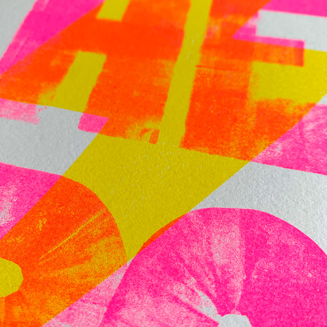 Art Print / Hero / A5 / Pflanzenfarbe - Togethery