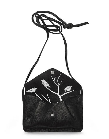 Keecie Tasche Leder Siebdruck