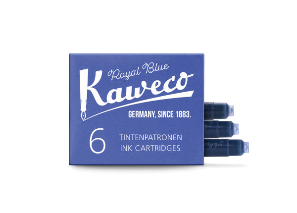 KAWECO Tintenpatronen Royal Blue Königsblau