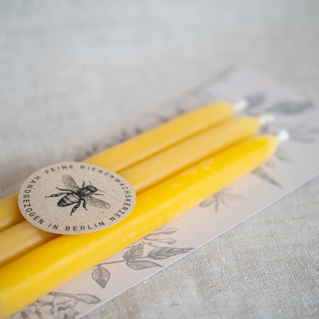 Bienenwachskerzen Natur