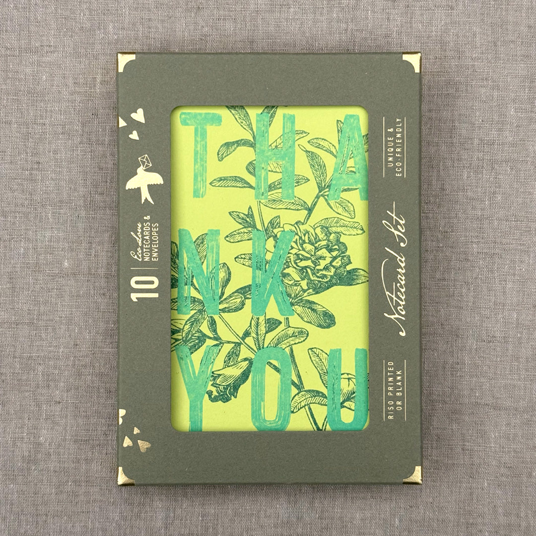Notecard Set / Thank you / Premium Gmund Papier - Togethery