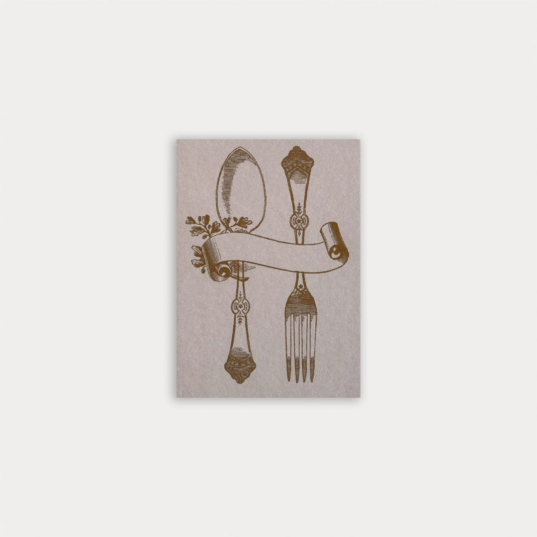 Das perfekte Set zum Einladen / Bon Apetit / im Leinenbeutel - Togethery