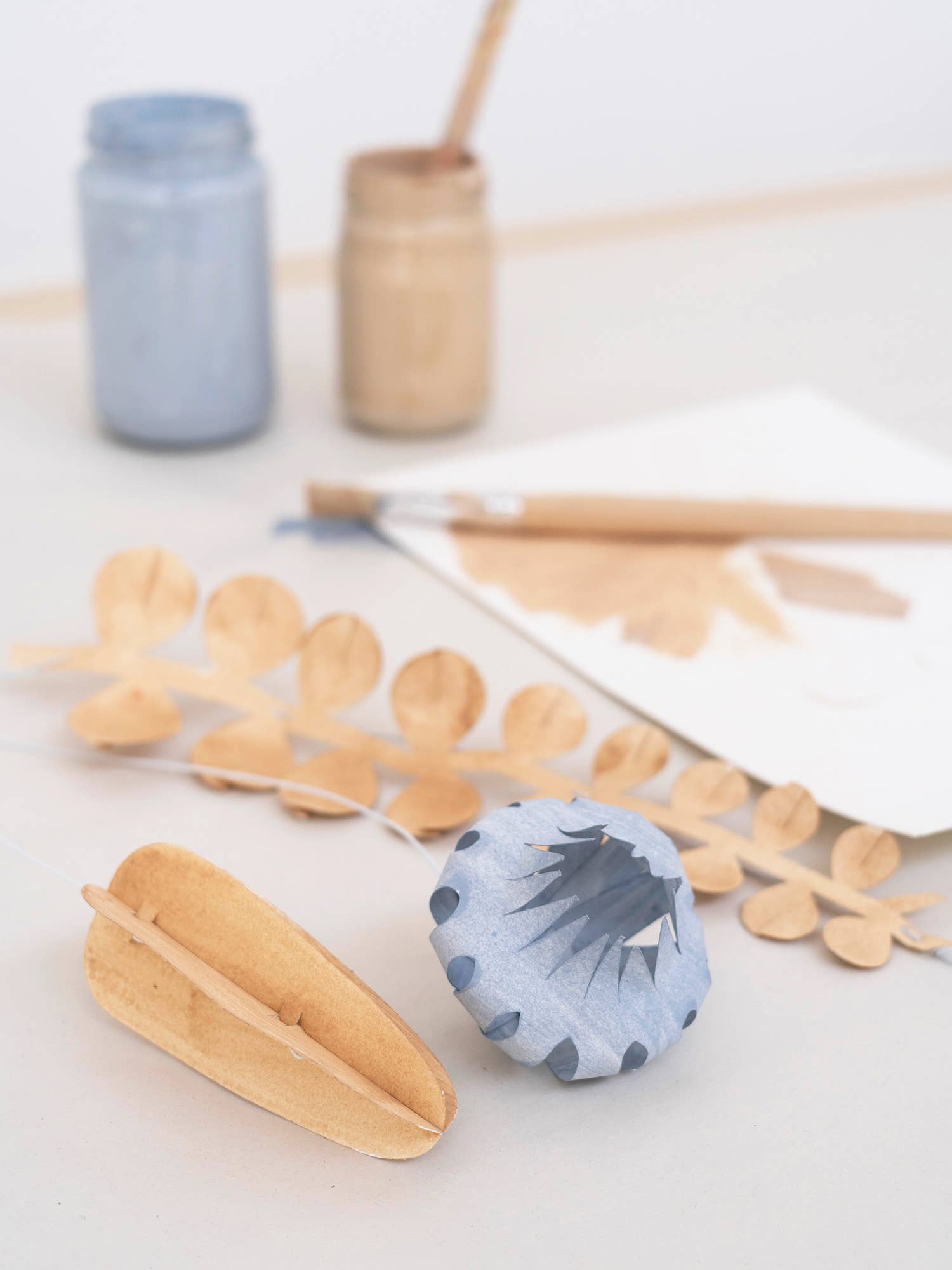 DIY-Strauß aus weißen Blumen (12 Stück)