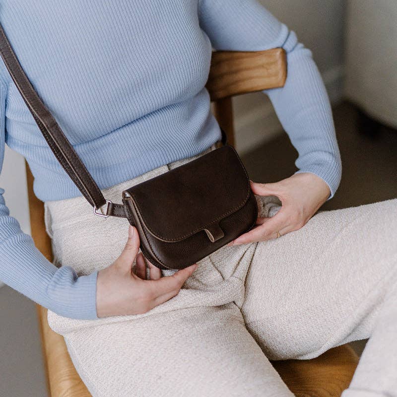 Keecie Tasche Fuchs Leder Siebdruck