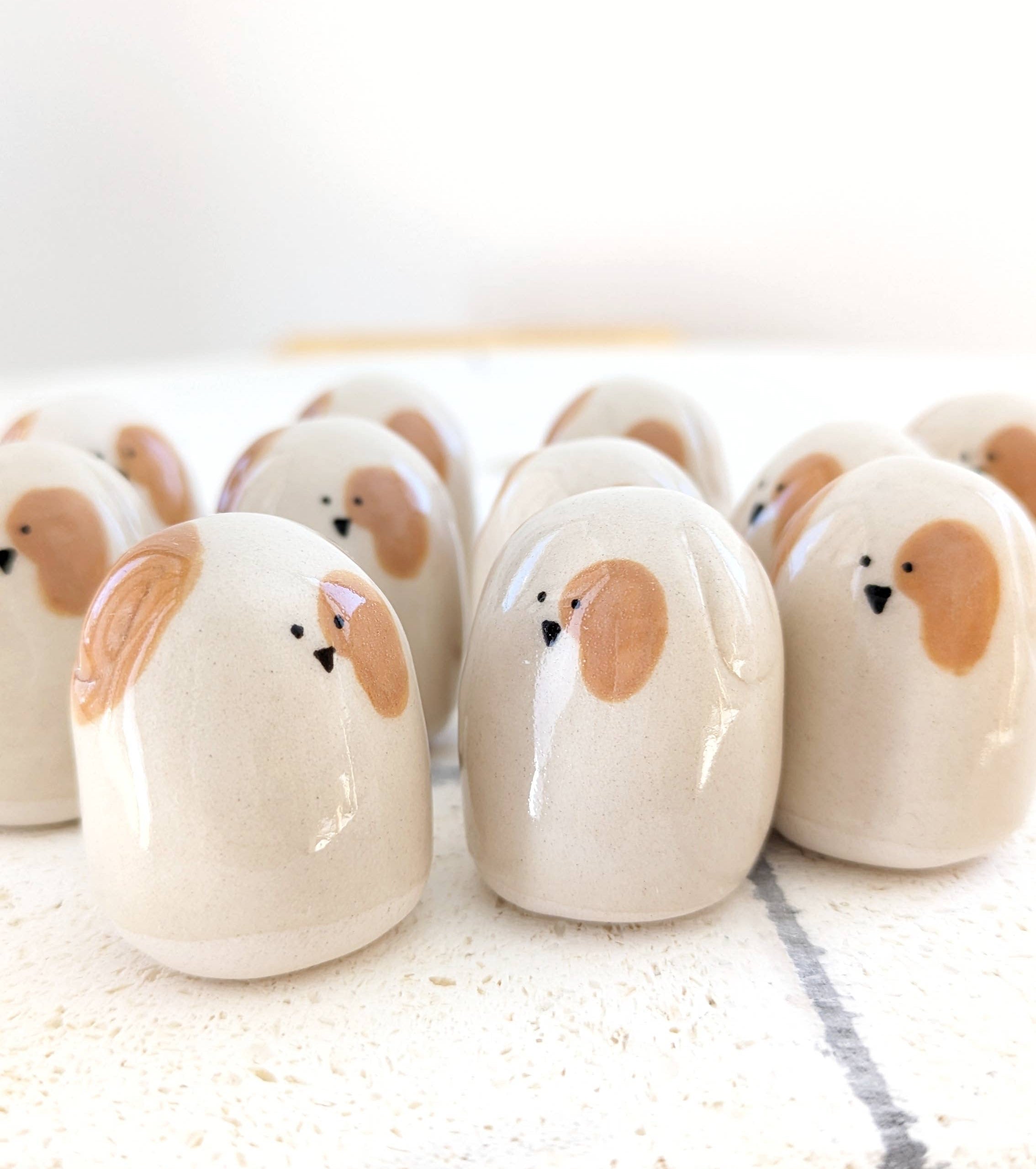 Glücksbringer / Hund des intuitiven Wissens / handgemacht