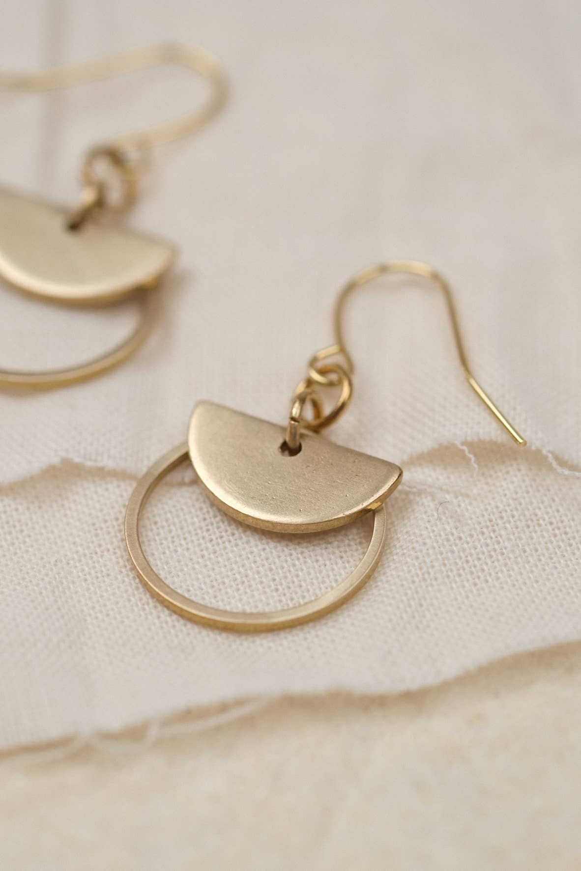 PHIO OHRRINGE // Messing, Gold, Schmuck, Nachhaltig, Fair