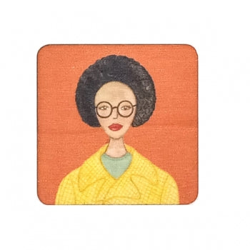 Magnet / Frau mit Afro