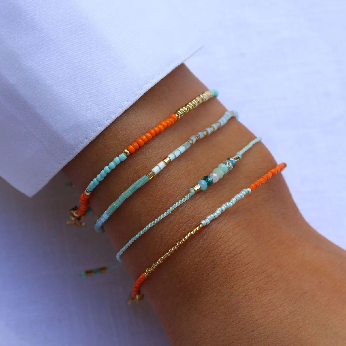 Armband Be Blush - Block Mix - Togethery