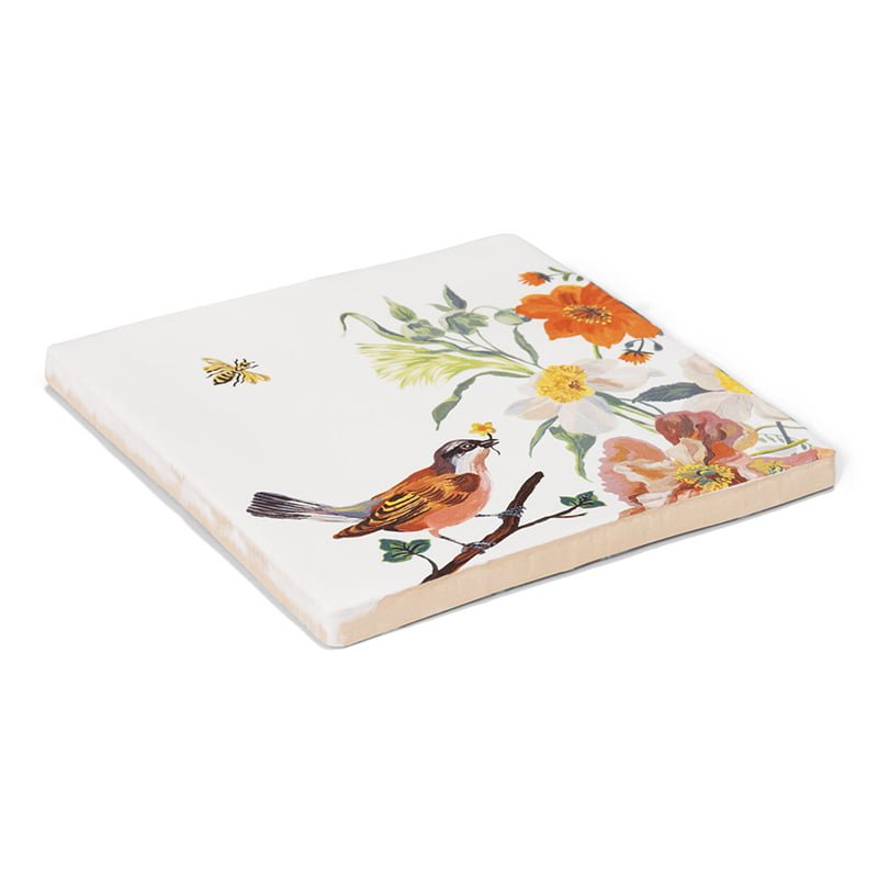 Story Tiles Fliese Vögel und Bienen