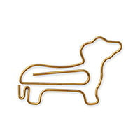 Midori Büroklammern D-Clips Dog Dachshund