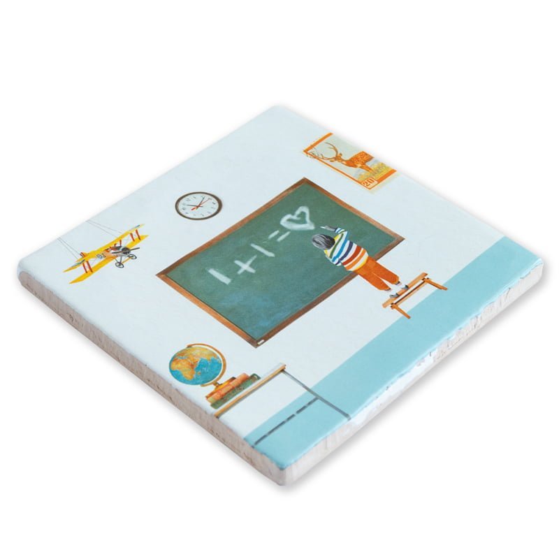 Story Tiles Fliese Schule