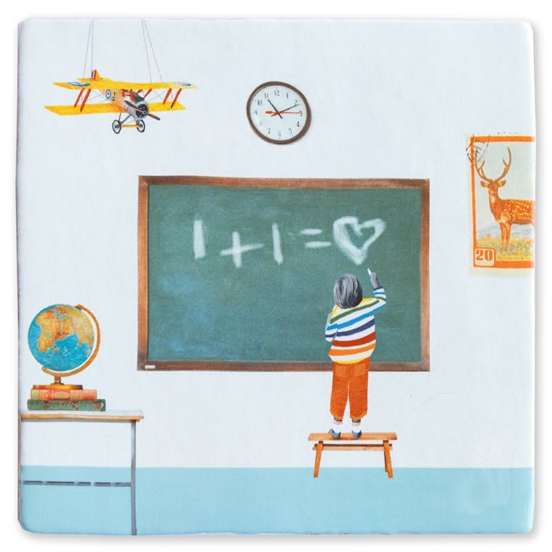 Story Tiles Fliese Schule