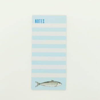 Notizblock - Fisch/Streifen