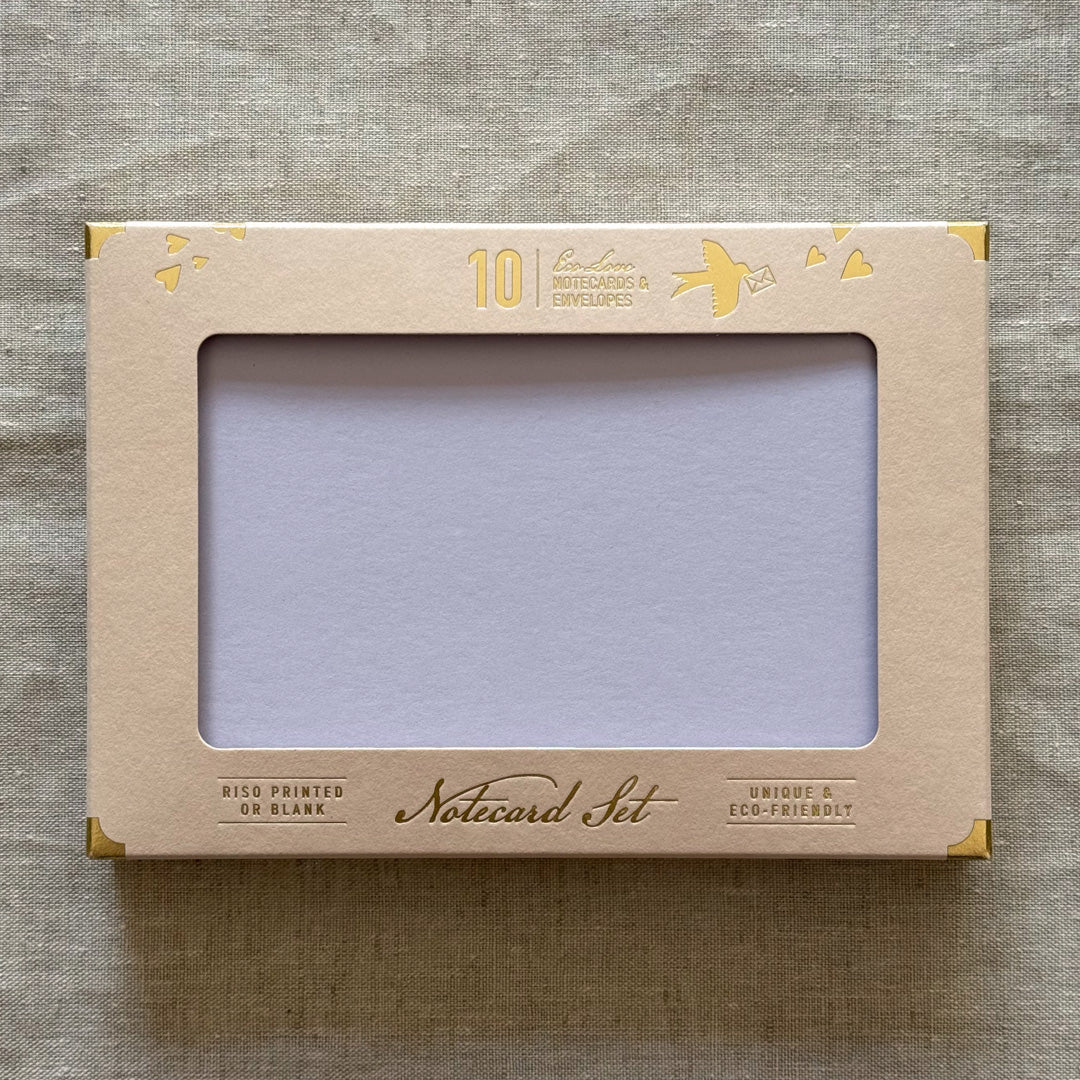Notecard Set / blanko / Violet / Summer Edition - Togethery