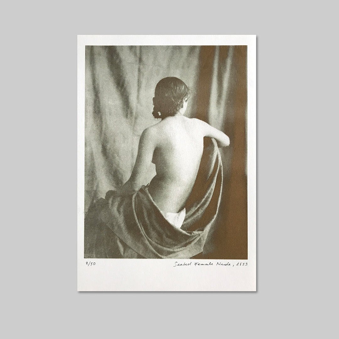 Seated Female Nude / Fine Art Edition / A4 - Feingeladen