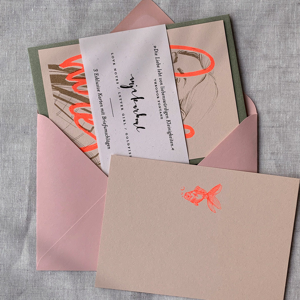 Kartenset / Love Notes from the Heart / Anja Karboul - Togethery