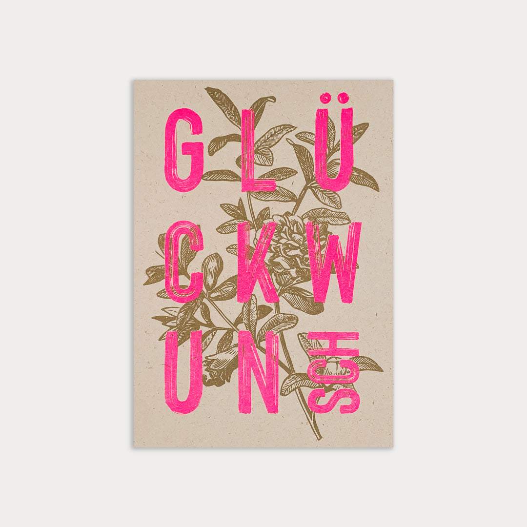 Postkarte / Glückwunsch - Togethery