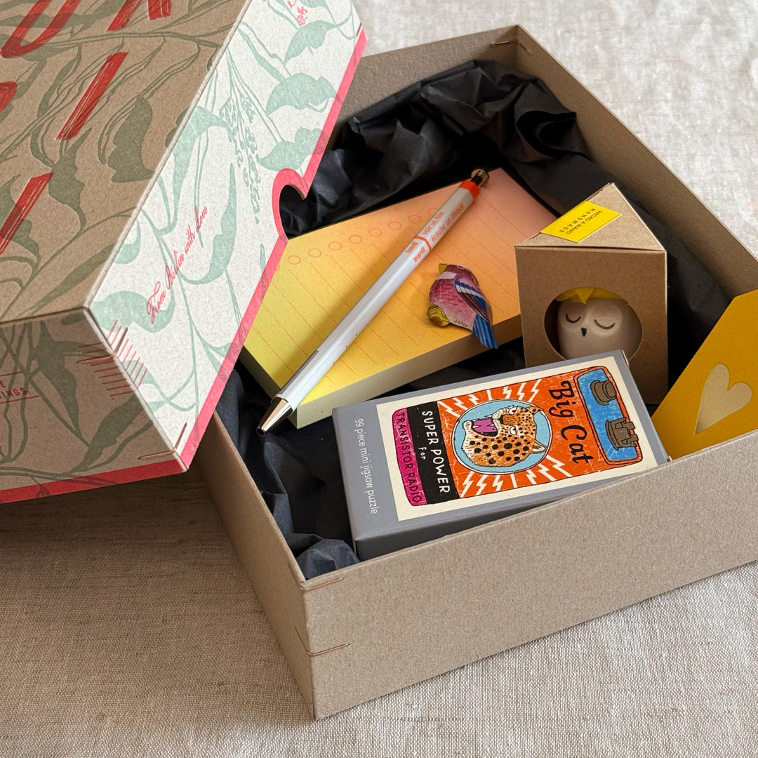 Geschenkbox  Letterpress