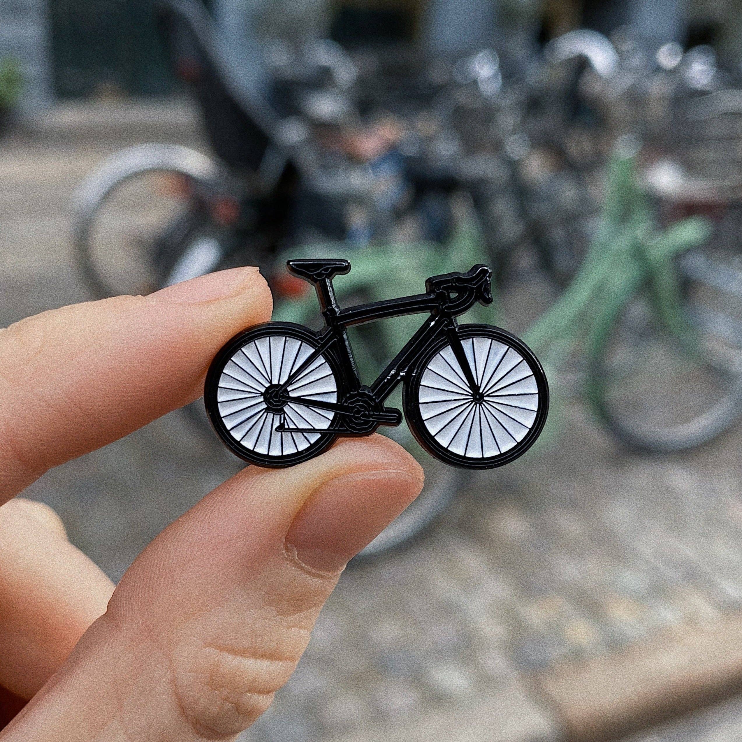 Emaille Pin Fahrrad