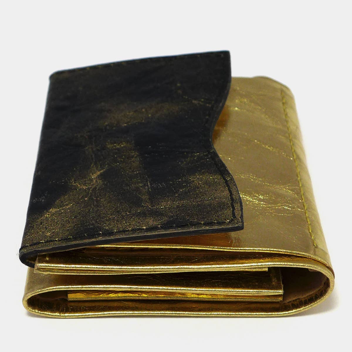 Portemonnaie / Minimal Wallet Gold Night / aus Papier / mit Geschenkbox