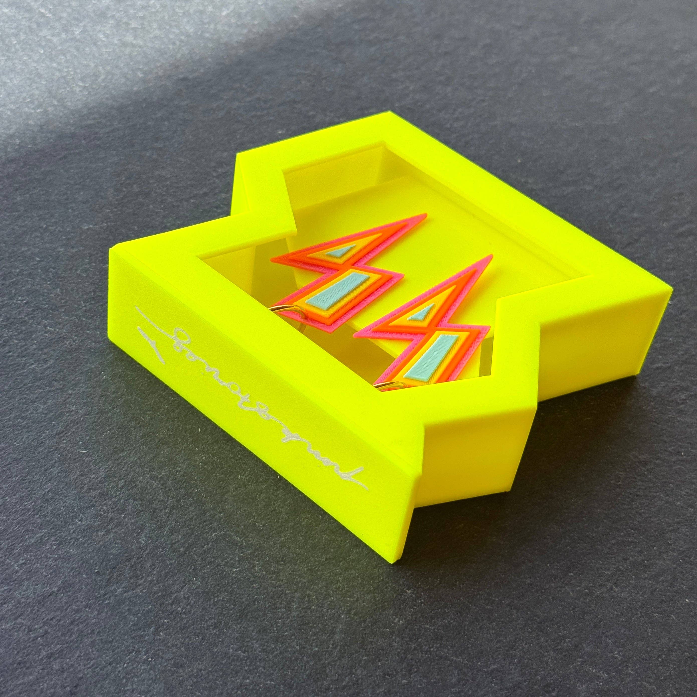 FLASH – Ohrringe Gelb