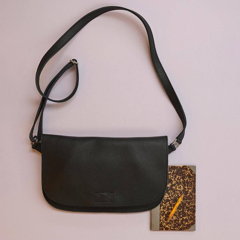 Tasche / Lazy Boy / Schwarz / Siebdruck innen