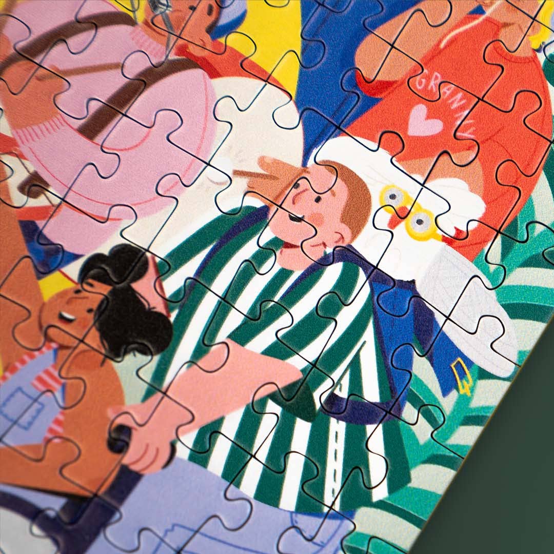 nahaufnahme Puzzle Better Together