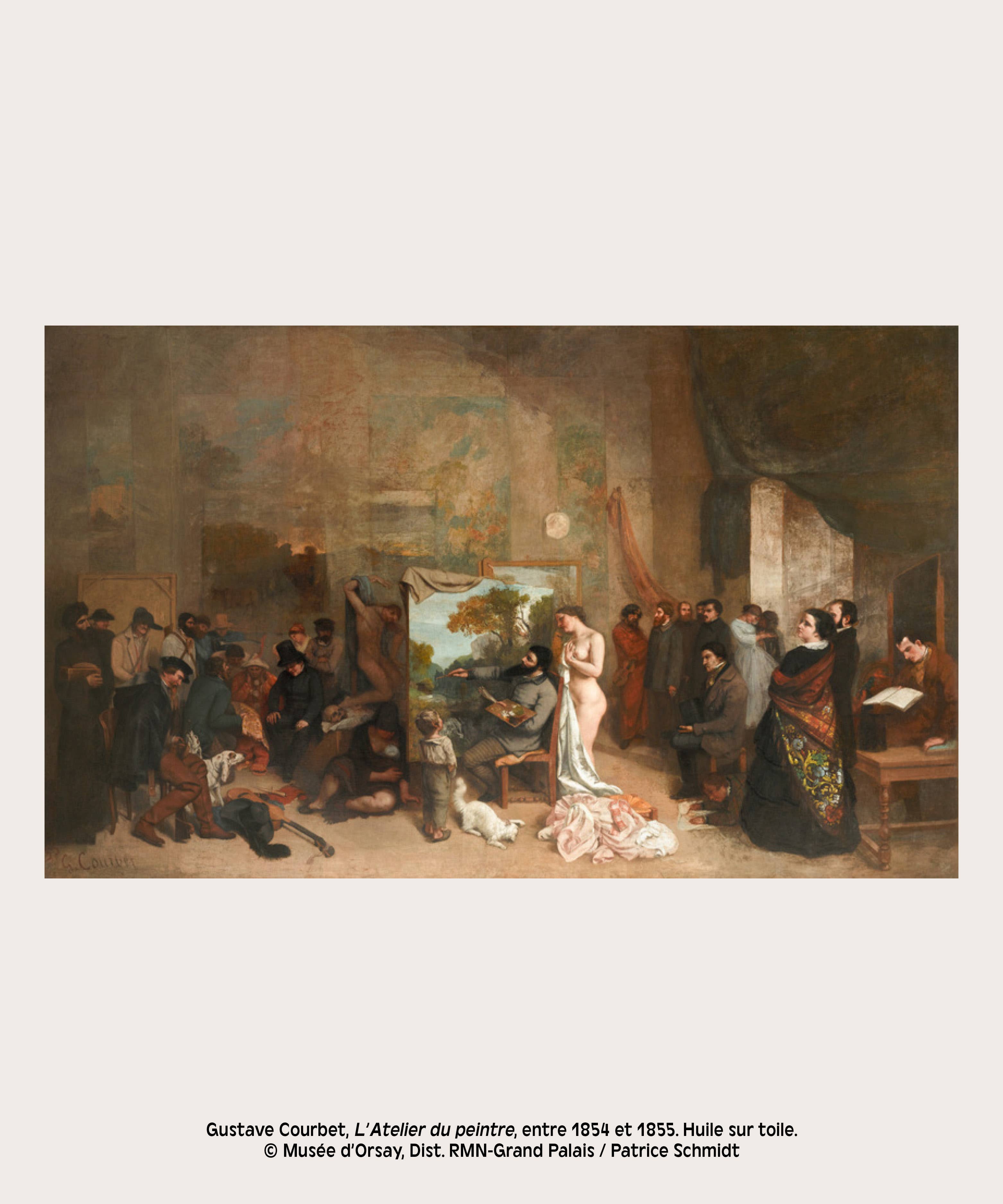 Art Print / Das Atelier des Malers / Karlotta Freier