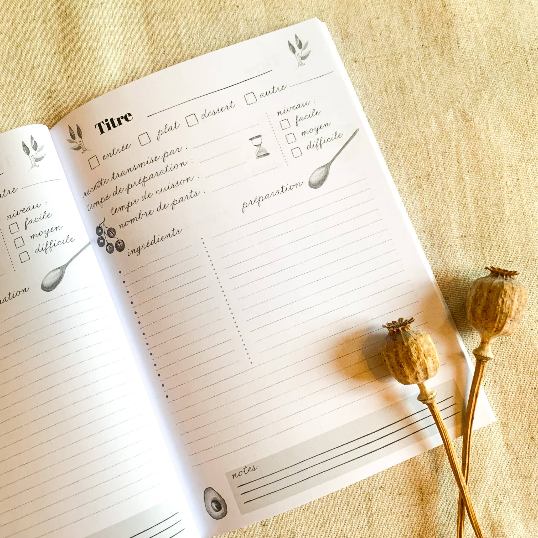 Rezeptbuch / A5 / Küche 🍋 - Togethery