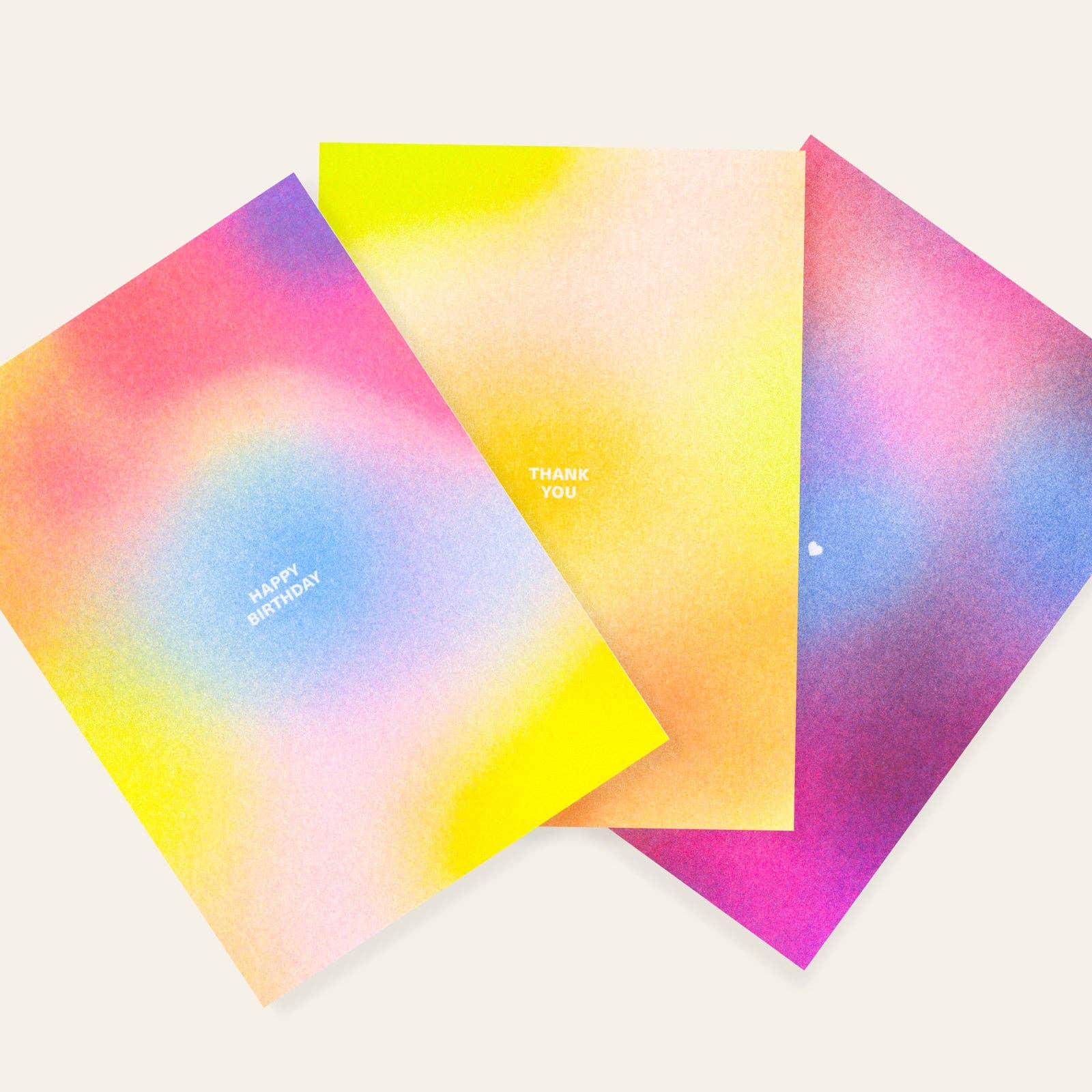 Happy Birthday Verlauf Postkarte