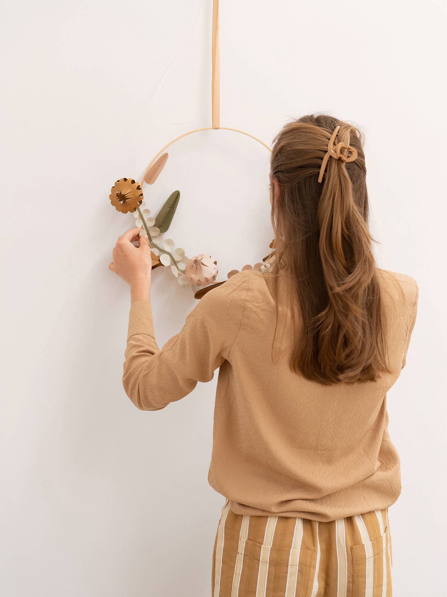 Strauß aus Sommerblumen aus Papier