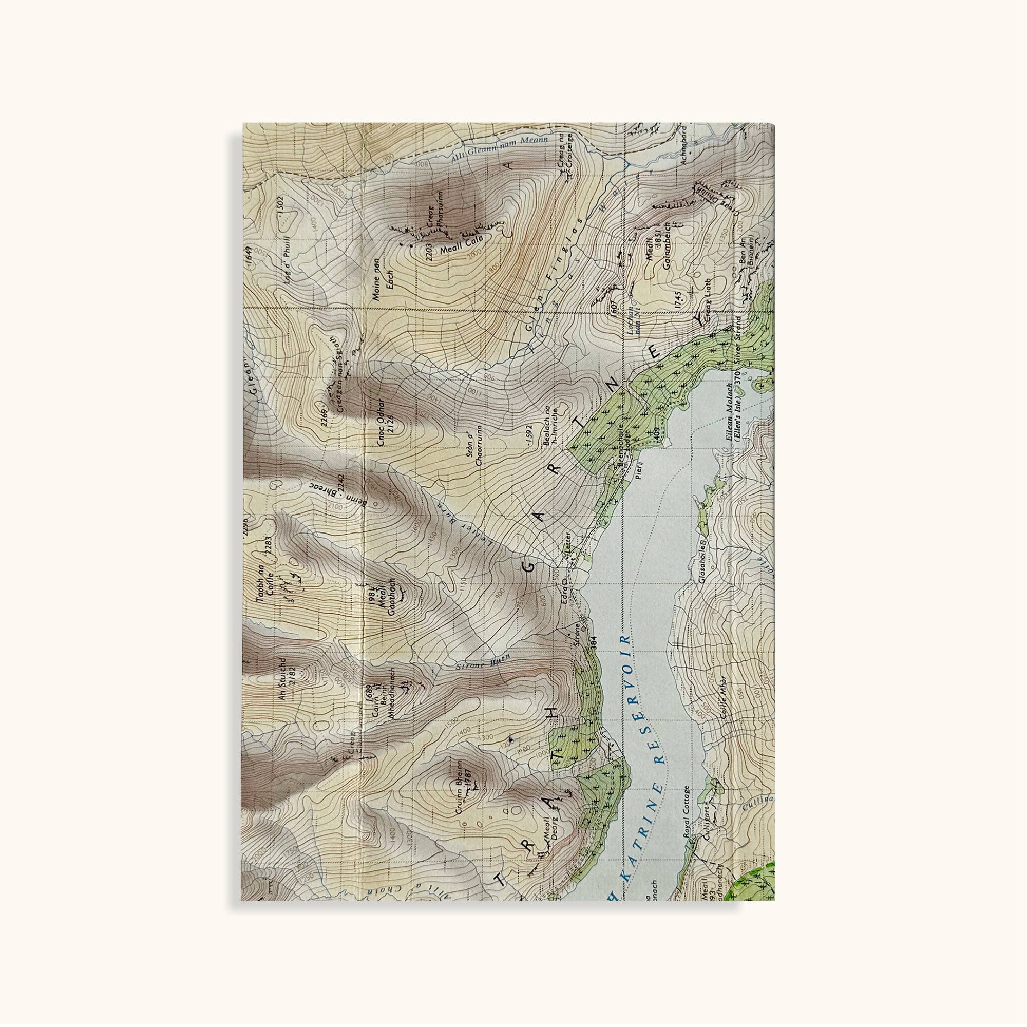 Reisenotizenbuch Vintage-Kartenumschlag - Togethery